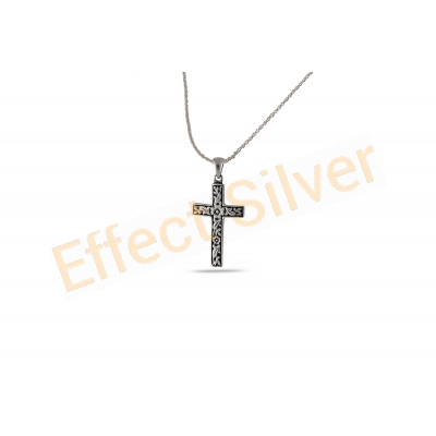 Silver pendant - Cross